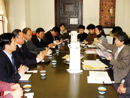 中华日本学会日本研究杂志编辑者代表团访日